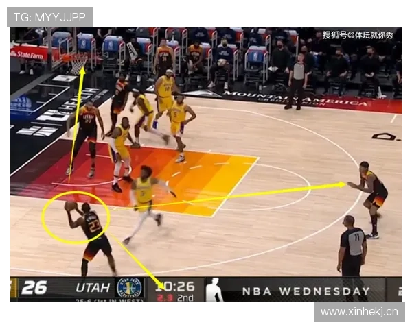 戈贝尔挡拆制造多次错位，防守与内线护筐效率显著提升